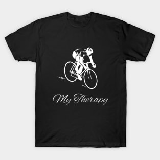 Cycling is my therapy T-Shirt